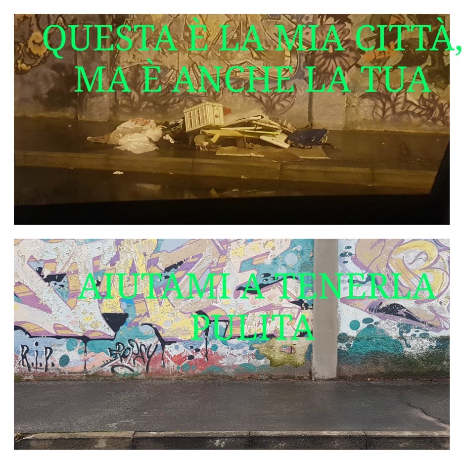 Sesto - Rimossa la Discarica Abusiva in viale Rimembranze