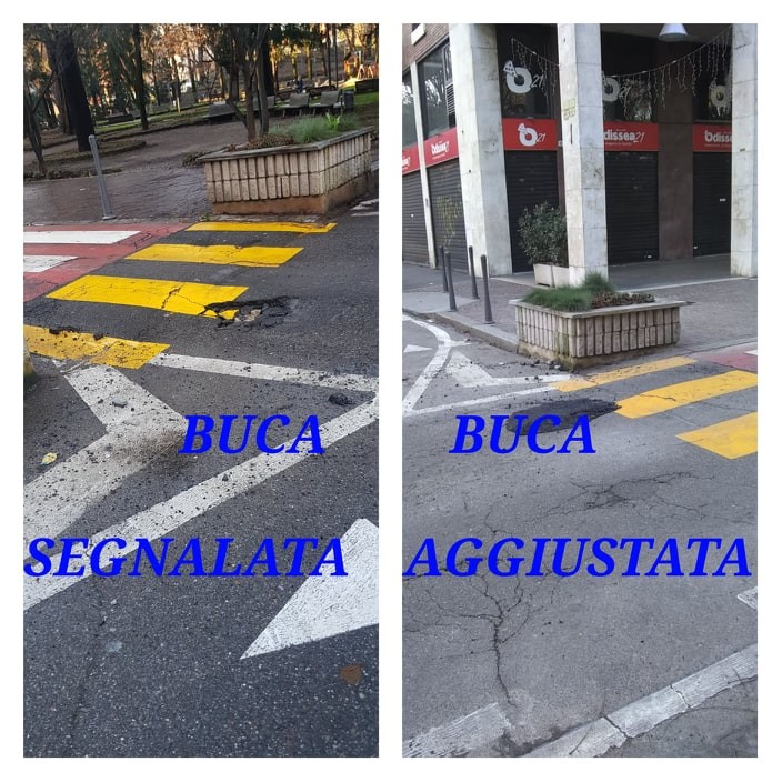SESTO - BUCA IN VIA CESARE DA SESTO ANGOLO VIA GIARDINI