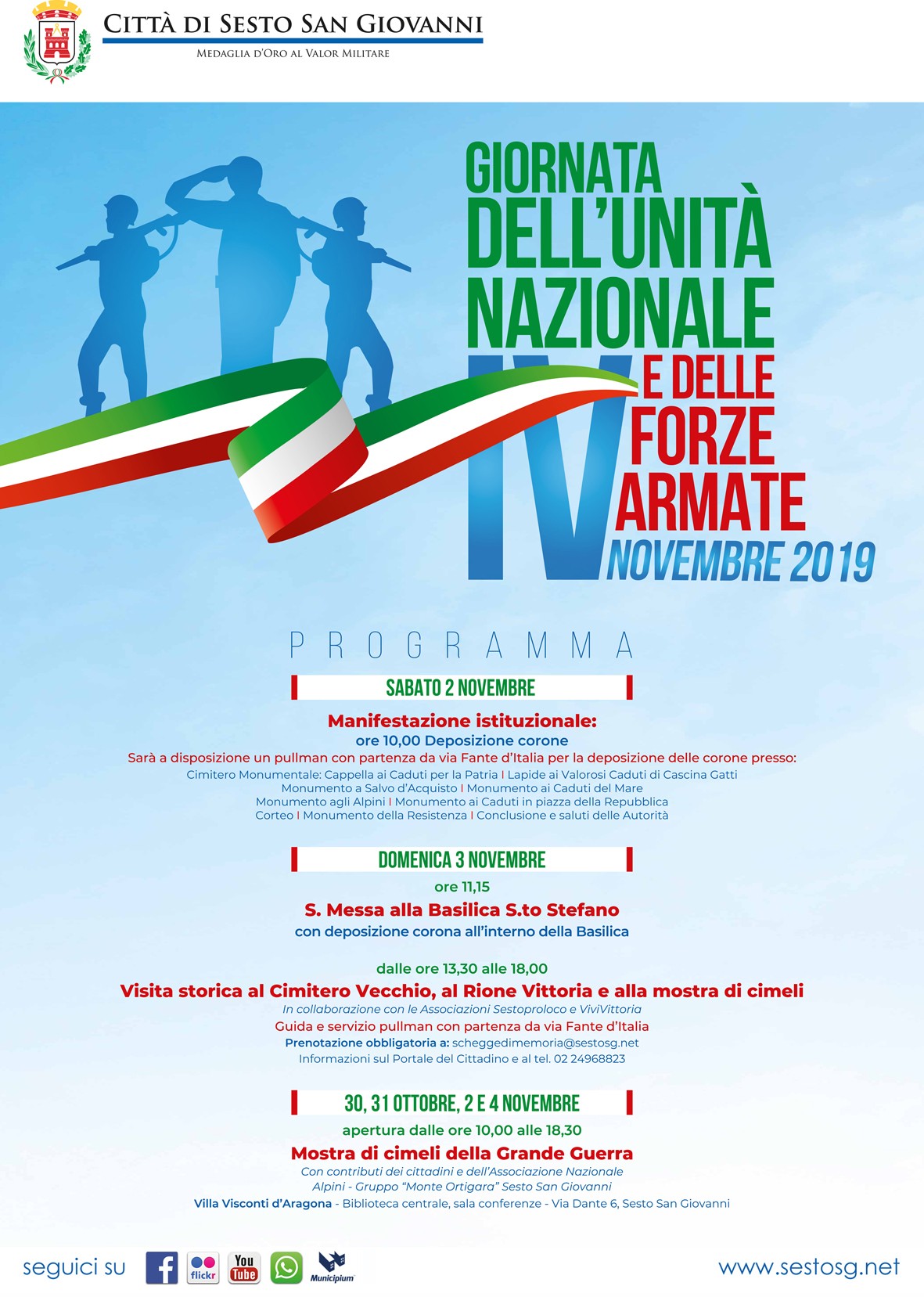 Giornata dell' Unità Nazionale e Forze Armate