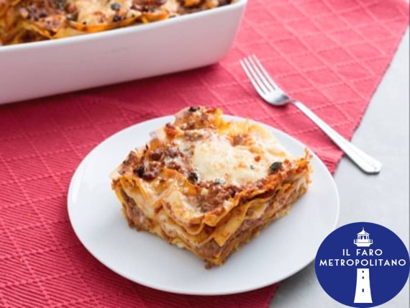 Lasagne al caprino e ragù di salsiccia- 31 gennaio 2021