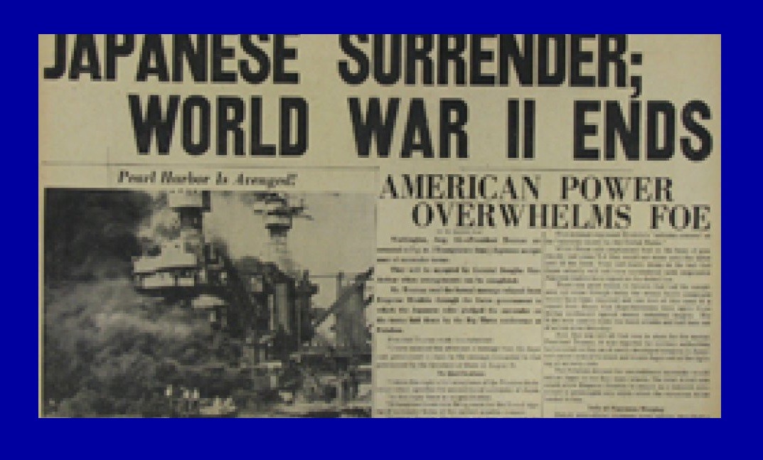 Accadde oggi - 2 Settembre 1945 - Finisce la Seconda guerra mondiale