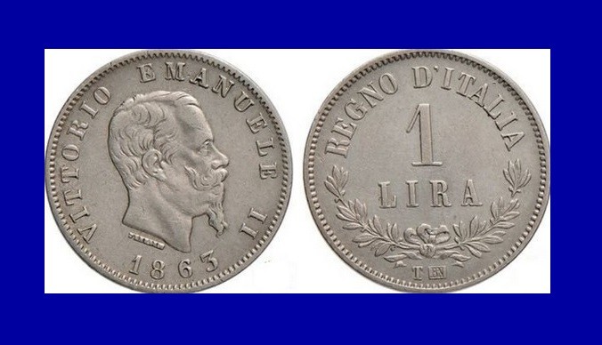 Accadde oggi - 24 Agosto 1862 - La lira diventa moneta nazionale
