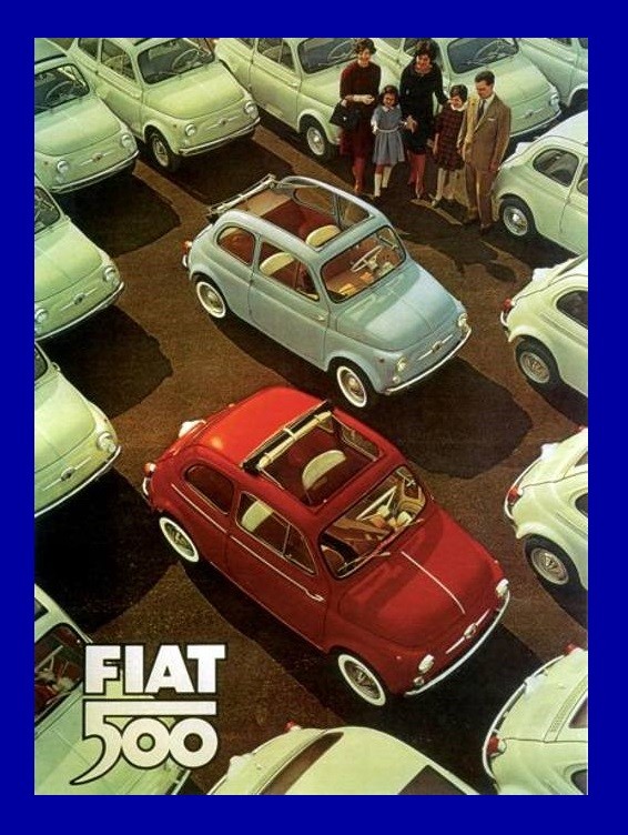 Accadde oggi - 4 Luglio 1957 - Debutta la nuova Fiat 500