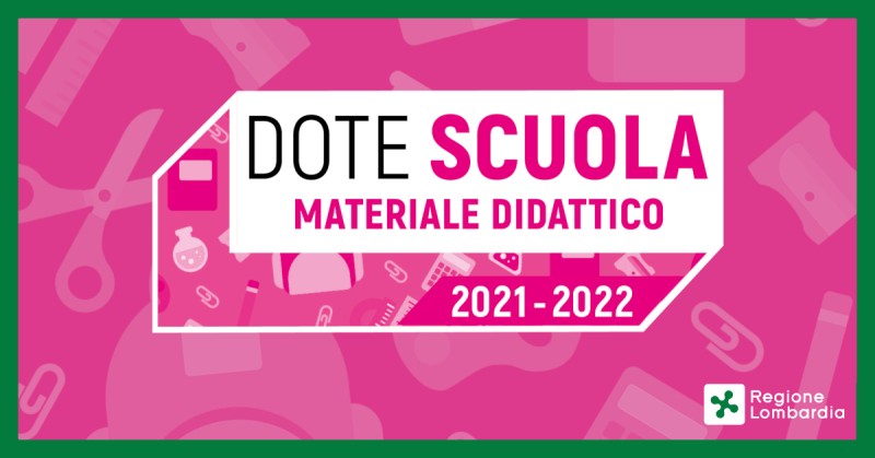 Sesto - "Dote Scuola" intervento di Regione Lombardia per sostenere economicamente le famiglie