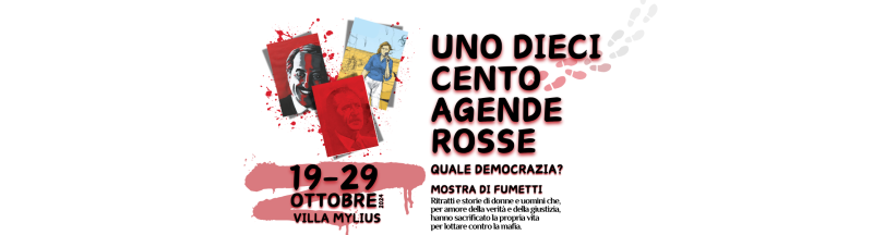 Sesto - Mostra a fumetti: storie di donne e uomini che hanno sacrificato la propria vita per lottare contro la mafia.