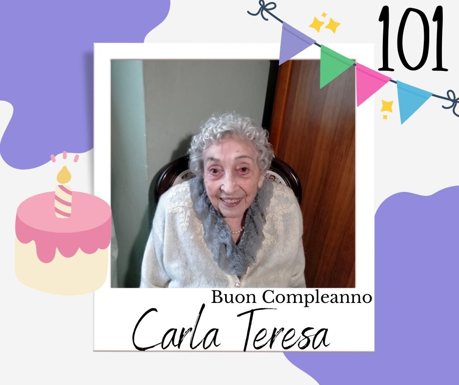 Sesto - Carla Teresa oggi soffia 101 candeline!