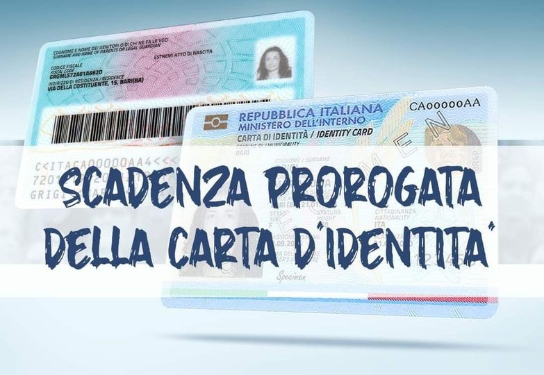 Sesto - PROROGA SCADENZA CARTA D'IDENTITÀ