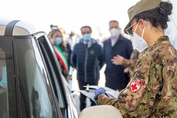 Regione Lombardia - Trenno centro vaccinazioni anti Covid