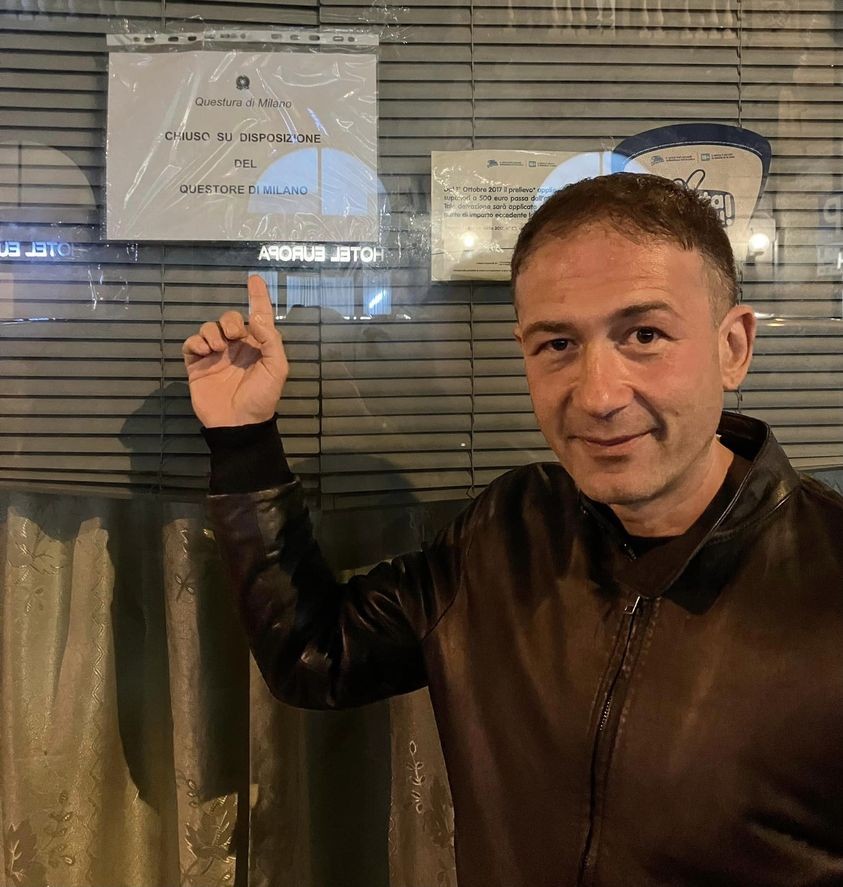 Sesto - POLIZIA DI STATO APPLICA I SIGILLI AL BAR TAVOLA FREDDA DI VIA FIRENZE 50.
