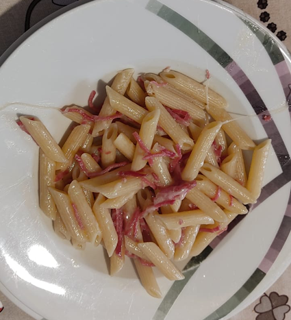 IN CUCINA CON ARSELIO: Penne con Julienne di bresaola e crema di parmigiano