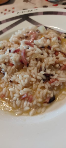 IN CUCINA CON ARSELIO: Risotto con radicchio trevisano e speck