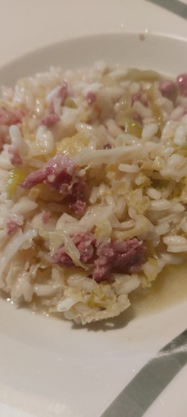 IN CUCINA CON ARSELIO: Risotto verza e salsiccia