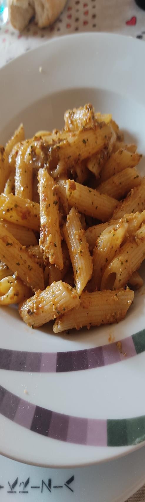 IN CUCINA CON ARSELIO - pasta con simil-pesto alla trapanese