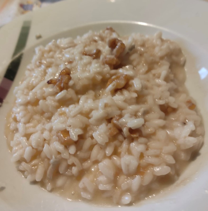 IN CUCINA CON ARSELIO - Risotto gorgonzola e noci