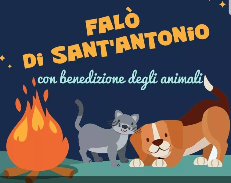 Sesto - Domenica accensione del Falò e Benedizione Animali