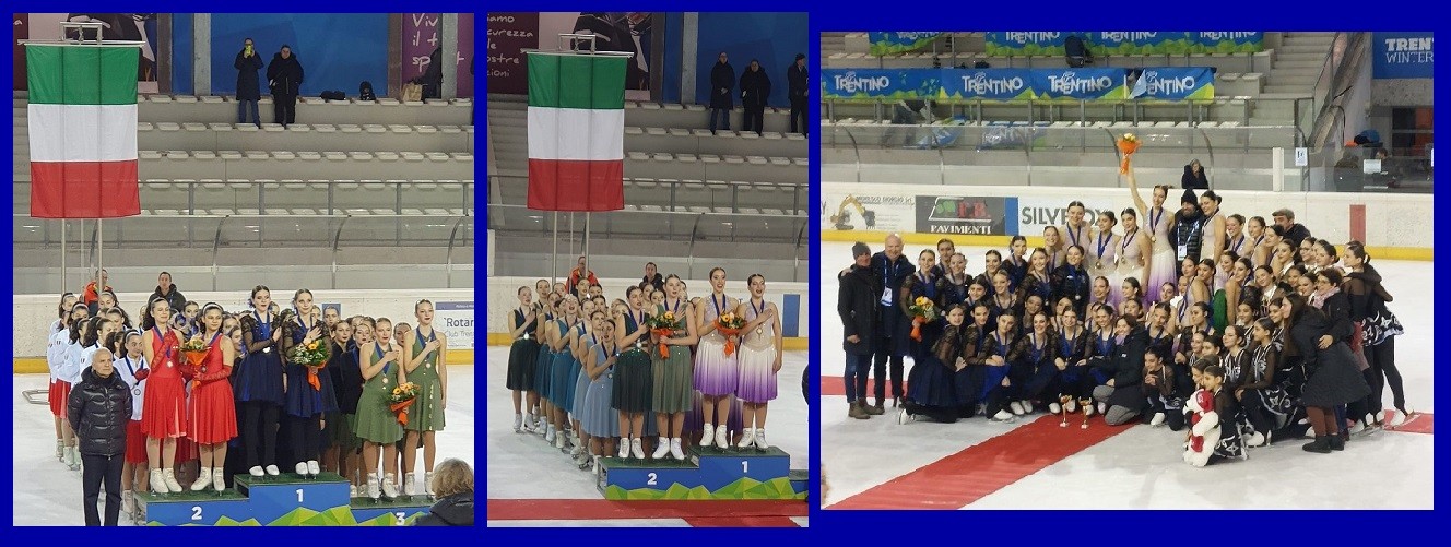 Campionati Italiani Pattinaggio Sicronizzato a Trento - 6 Febbraio 2023